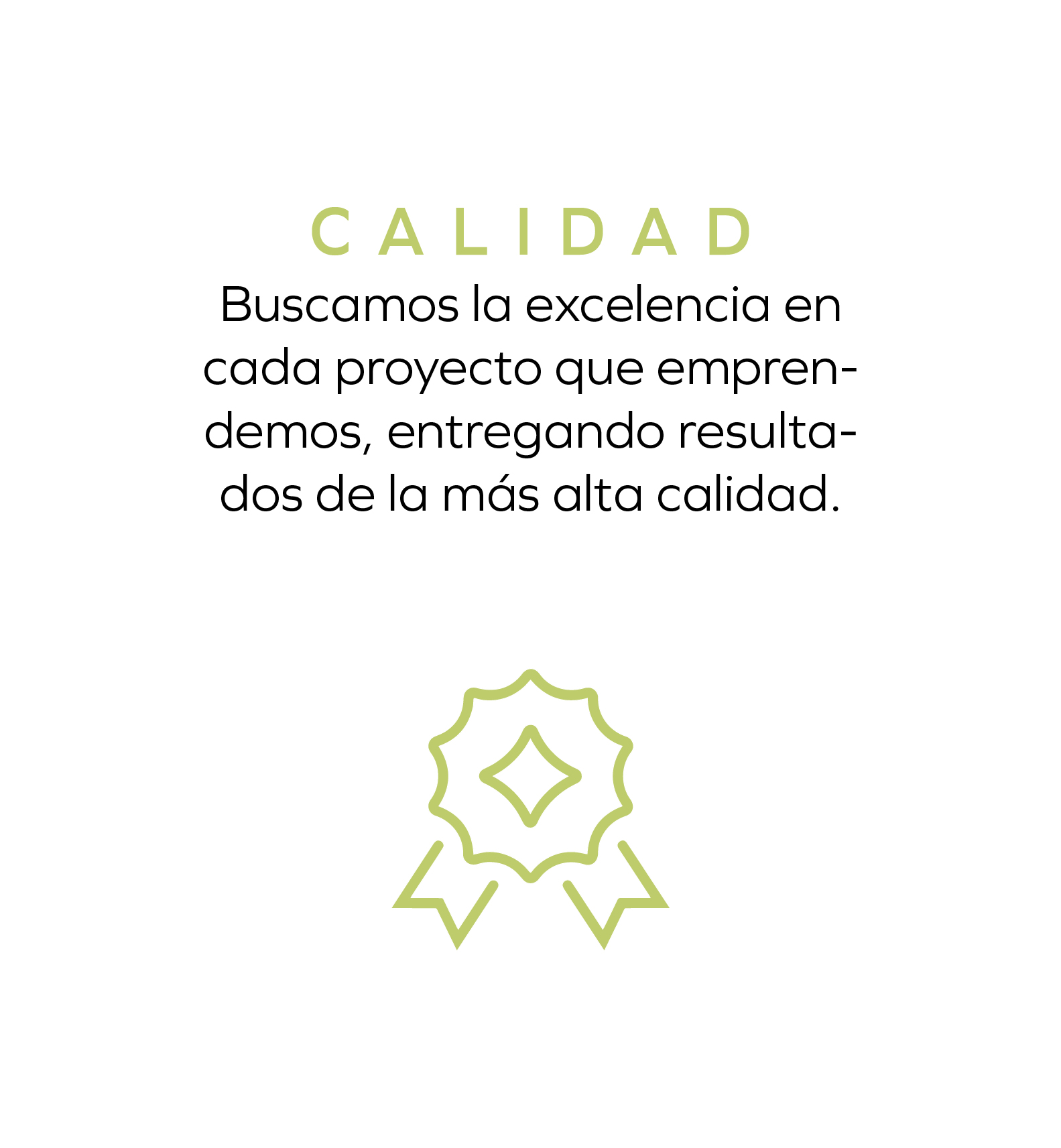 imagen descriptora de la calidad como un valor fundamental de una empresa de marketing.